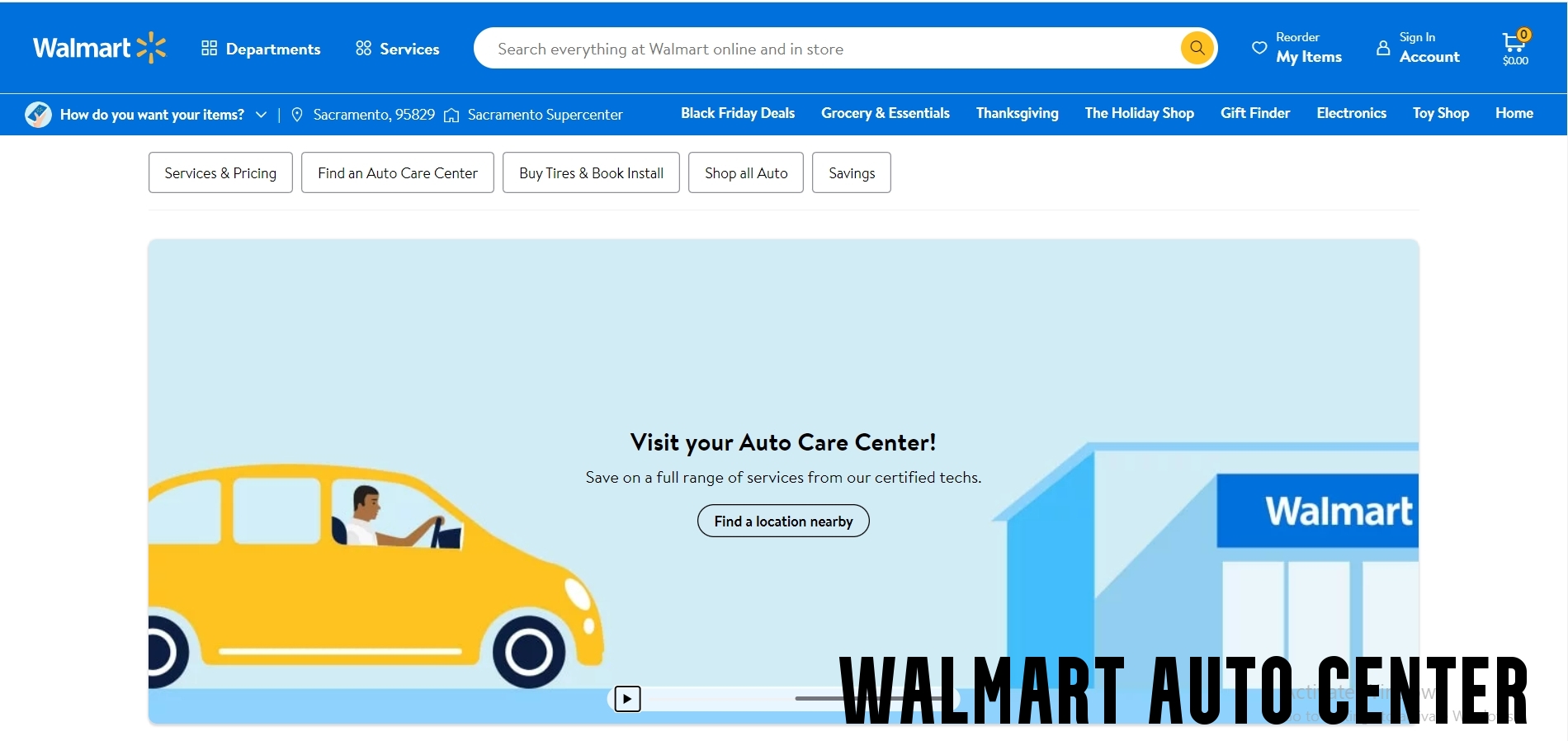 Walmart Auto Center